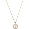 image:imageMichael Kors GoldTone Necklace for Women Necklaces for Women Jewelry for WomenMK Circle Logo Pendant