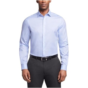 image:imageMichael Kors Mens Dress Shirt Ultra Wrinkle Free Stretch Regular FitLight Blue