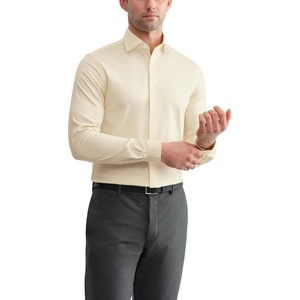 image:imageMichael Kors Mens Dress Shirt Ultra Wrinkle Free Stretch Slim FitLemon Yellow