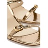 image:imageMICHAEL Michael Kors Kya Mid SandalsMetallic LeatherAntique Gold