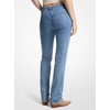 image:imageMichael Kors Womens Fur Collar Denim JacketBlue Sky Wash