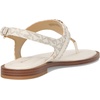 image:imageMichael Kors Womens Mandy Thong SandalMk SignatureVanillaCream