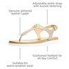 image:imageMichael Kors Womens Val Thong SandalPale Gold