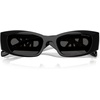 image:imageMichael Kors womens Mk2243u Rhodes Universal Fit Oval SunglassesBlackDark Grey Solid