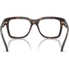 image:imageMichael Kors womens Mk4144u Sarasota Universal Fit Square Prescription Eyewear FramesDark TortoiseDemo Lens