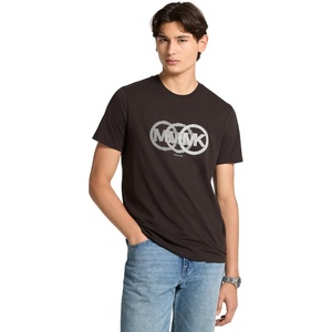 image:imageMichael Kors Mens Graphic TShirtSplit Victory LogoBlack