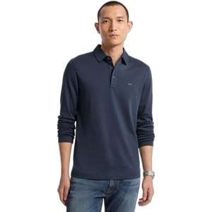 image:imageMichael Kors Mens Long Sleeve Sleek MK PoloMidnight