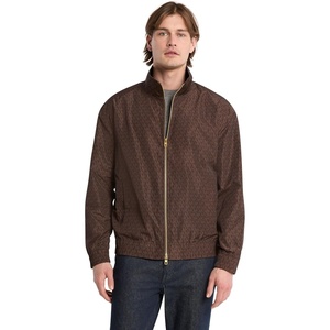 image:imageMichael Kors Mens Signature Printed WindbreakerChocolate
