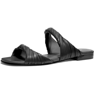 image:imageMichael Kors Womens Kiana Flat SandalNapa LeatherBlack