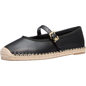 image:imageMichael Kors Womens Lynn Ballet Espadrille ShoesVachetta LeatherGrosgrainBlack