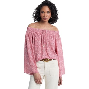 image:imageMichael Kors Womens Off Shoulder TopLight Berry Sorbet