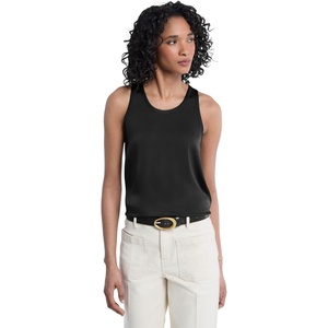 image:imageMichael Kors Womens Satin Tank TopBlack 2