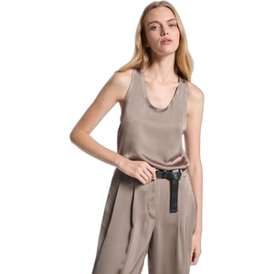 image:imageMichael Kors Womens Satin Tank TopChestnut