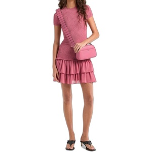 image:imageMichael Kors Womens Smock Mini DressRosewood