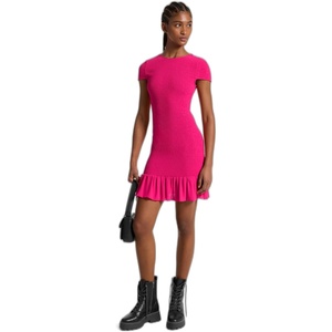 image:imageMichael Kors Womens Smocked Mini DressWildberry
