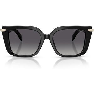 image:imageMichael Kors womens Mk2275bu Santo Domingo Universal Fit Square SunglassesBlackGrey Polarized Monochromatic