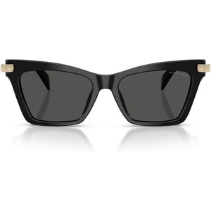 image:imageMichael Kors womens Mk2276u Grand Cayman Universal Fit Cat Eye SunglassesBlackGrey Monochromatic