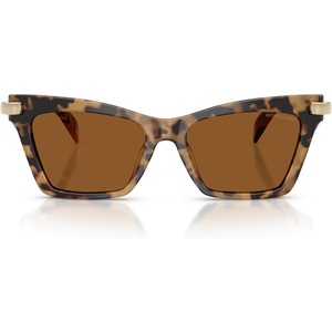 image:imageMichael Kors womens Mk2276u Grand Cayman Universal Fit Cat Eye SunglassesVintage TortoiseAmber Monochromatic