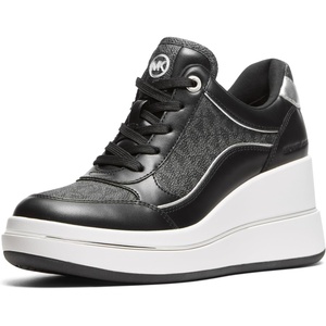 image:imageMichael Michael Kors Emmy Wedge TrainerBlackSignature