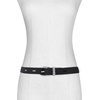 image:imageMichael Kors Womens 25mm Non Reversible BeltBlackSilver