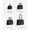 image:imageMichael Kors Womens Laila Medium Tote BagGoldtone HardwareBlack