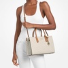 image:imageMichael Kors Womens Scarlett Medium SatchelMk SignatureVanillaAcorn