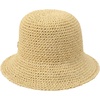 image:imageMichael Kors Womens Straw Bucket Hat Stylish amp Versatile Accessory for Everyday WearNatural