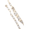 image:imageMichael Kors Womens Two Tone Chain Belt Stylish amp Versatile Accessory for Everyday WearGoldSilver