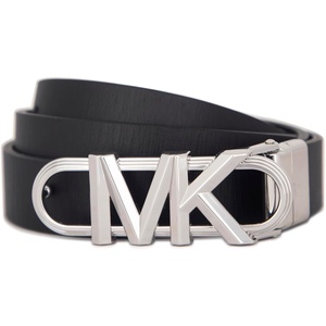 image:imageMichael Kors Womens 1 Inch Reversible Logo Belt Stylish amp Versatile Accessory for Everyday WearBlackSilver