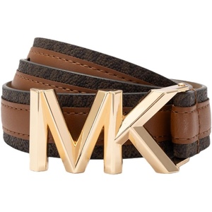 image:imageMichael Kors Womens 11 Inch Logo Leather Belt Stylish Accessory for Everyday Adjustable FitLuggage