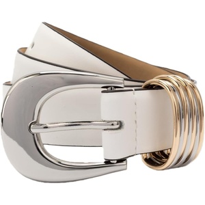 image:imageMichael Kors Womens 12 Inch Belt Stylish amp Versatile Accessory for Everyday Wear Adjustable FitOptic White