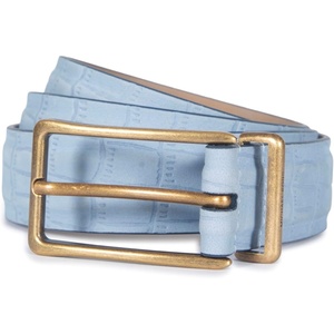 image:imageMichael Kors Womens 12 Inch Leather Belt Stylish Accessory for Everyday Wear Adjustable FitChambray