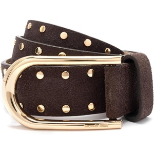 image:imageMichael Kors Womens 125 Inch Studded Belt Stylish amp Versatile Accessory for Everyday WearChocolate