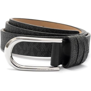 image:imageMichael Kors Womens 20mm Non Reversible BeltBlackSilver