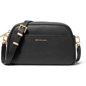 image:imageMichael Kors Womens Jet Set Small Camera CrossbodyGoldtone HardwareEmbossed Goat LeatherBlack