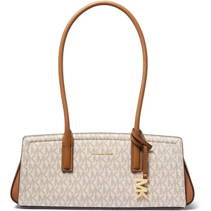 image:imageMichael Kors Womens Laila Small Shoulder Tote BagMk SignatureVanillaAcorn
