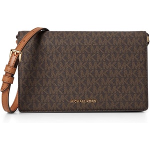 image:imageMichael Kors Womens Jet Set Medium Flap Crossbody BagBrownAcorn