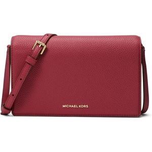 image:imageMichael Kors Womens Jet Set Medium Flap Crossbody BagDeep Red