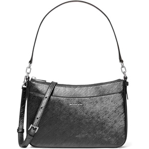 image:imageMichael Kors Womens Jet Set Top Zip Pochette Crossbody BagBlack