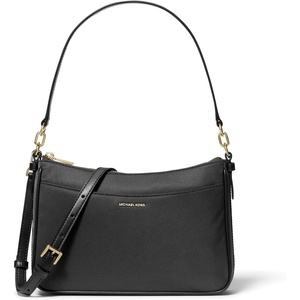 image:imageMichael Kors Womens Jet Set Top Zip Pochette Crossbody BagGoldtone HardwareMilano NylonBlack