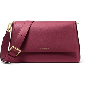 image:imageMichael Kors Womens Nessa Large MessengerGoldtone HardwareMulberry