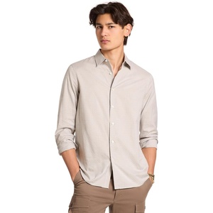 image:imageMichael Kors Mens Long Sleeve Vertical Check ShirtDusty Sage