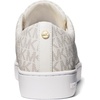 image:imageMichael Kors Womens Keaton Lace Up SneakerMk SignatureVanilla
