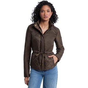 image:imageMichael Kors Womens Belted Puffer JacketChocolate