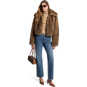 image:imageMichael Kors Womens Faux Fur BlousonDark Camel