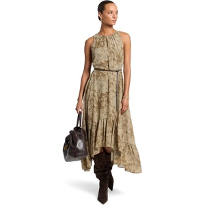 image:imageMichael Kors Womens High Low Midi DressDuffle