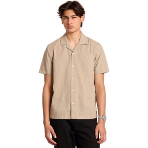 image:imageMichael Kors Mens Short Sleeve Embroidered Camp Collar ShirtDusty Sage
