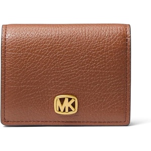 image:imageMichael Kors Womens Bryant Small Compact Wallet GoldTone HardwareEmbossed LeatherBlackGoldTone HardwareEmbossed LeatherLuggage