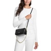 image:imageMICHAEL Michael Kors Bryant Small Soft Crossbody wChainGoldtone HardwarePebble Embossed LeatherBlack
