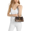 image:imageMichael Kors Womens Hamilton Moderne Extra Small Flap Crossbody GoldTone HardwareLeopard Haircalf LeatherBurnt Khaki